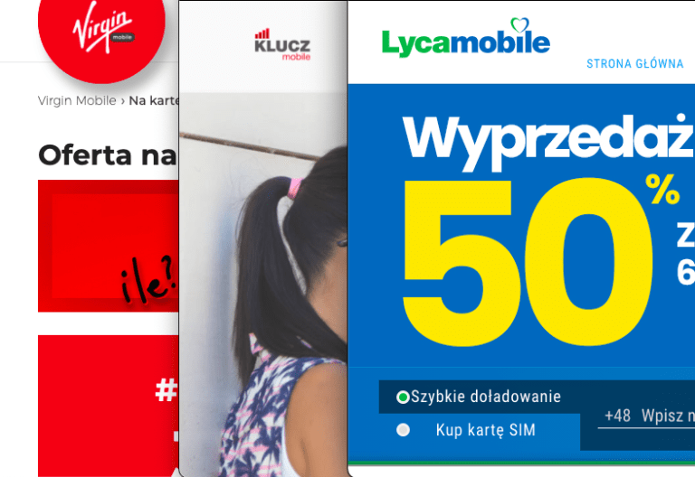 Vse mobil'nyye operatory Pol'shi Sayty i predlozheniya mobil'noy svyazi v Pol'she