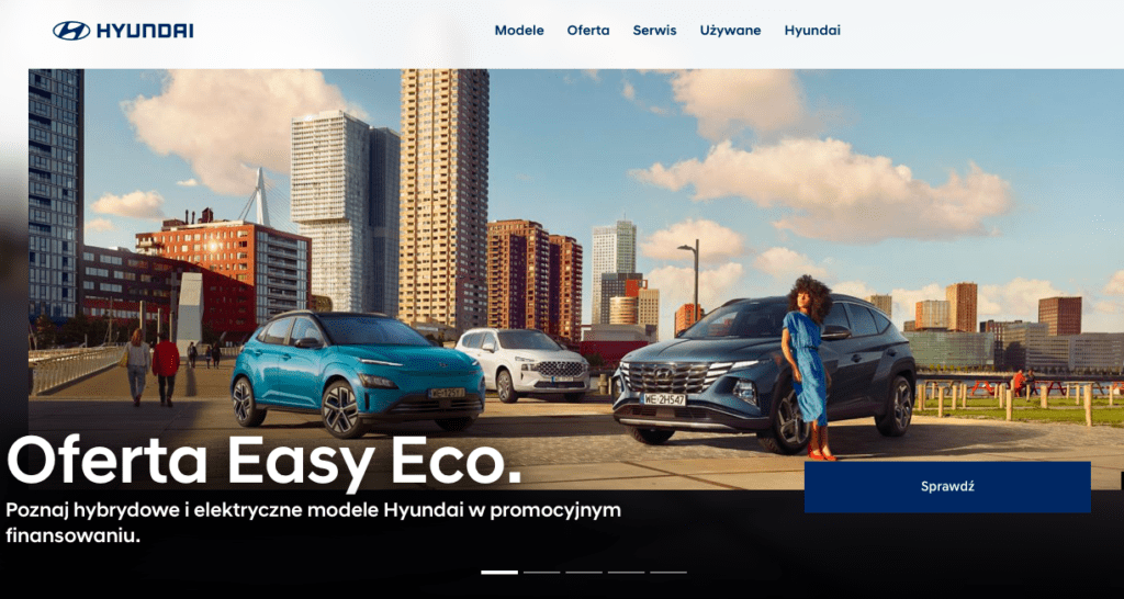 Tseny na avtomobili Hyundai (Khunday) v Pol'she