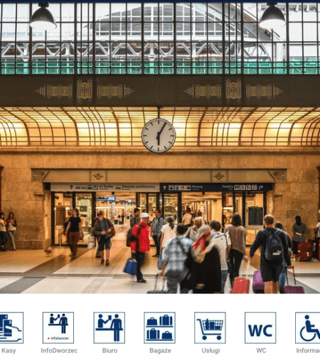 Железнодорожный вокзал Wrocław Główny (Вроцлав Глувны) информация
